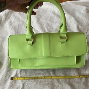 Melie Bianco Lime Mini Bag